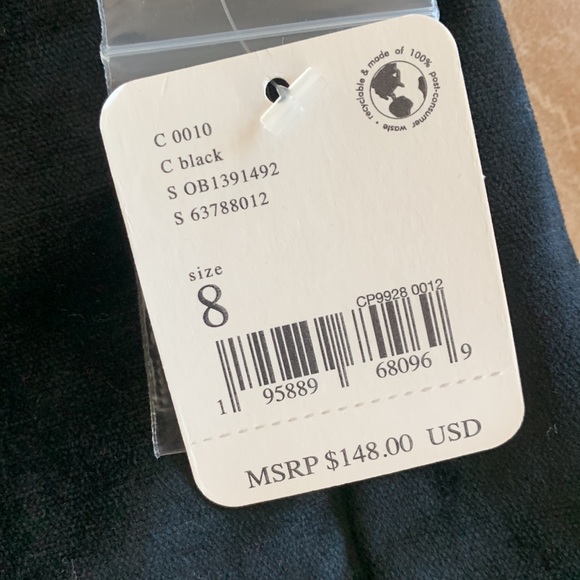 NWT Free People Women's Green Walk with You Velvet Flare Trousers Size 8 - Picture 4 of 13